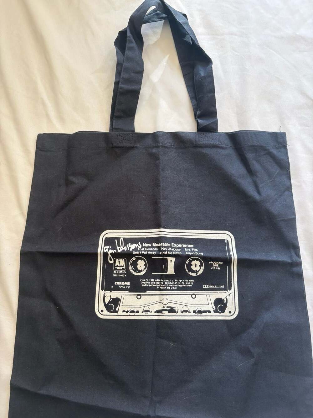 Gin Blossoms New Miserable Experience Cassette Tote Bag